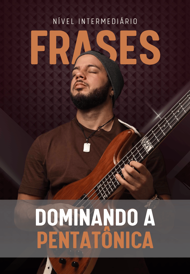 Capa da Trilha Frase, dominando a pentatônica de nível intermediário